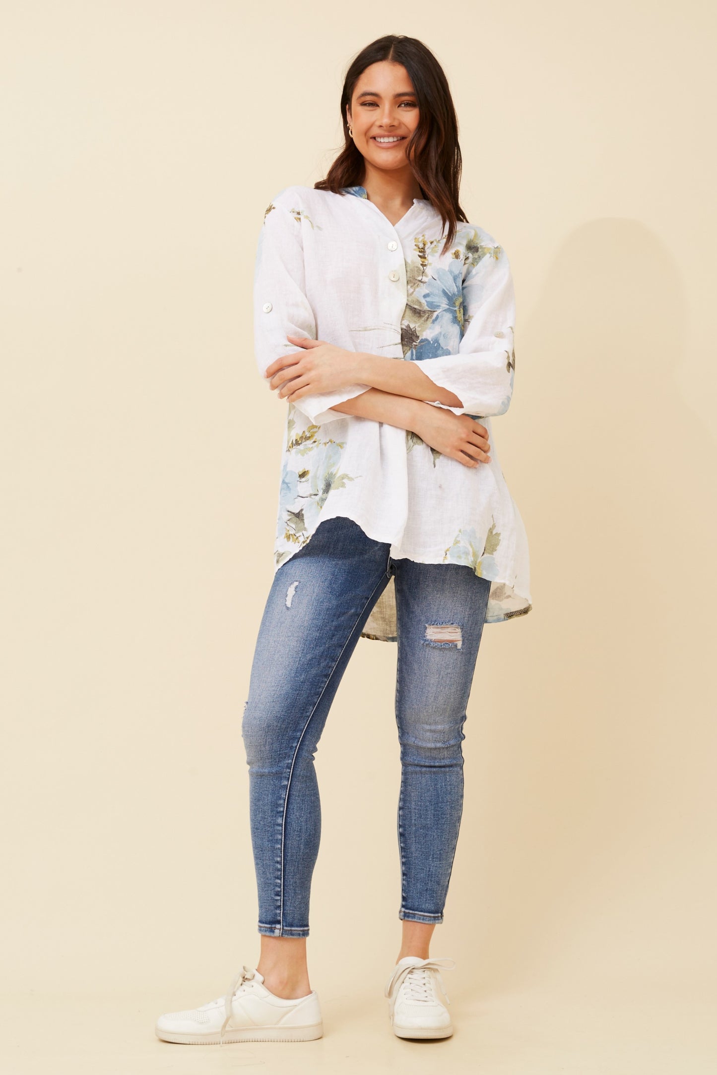 Isotta Italian Floral Shirt T516411