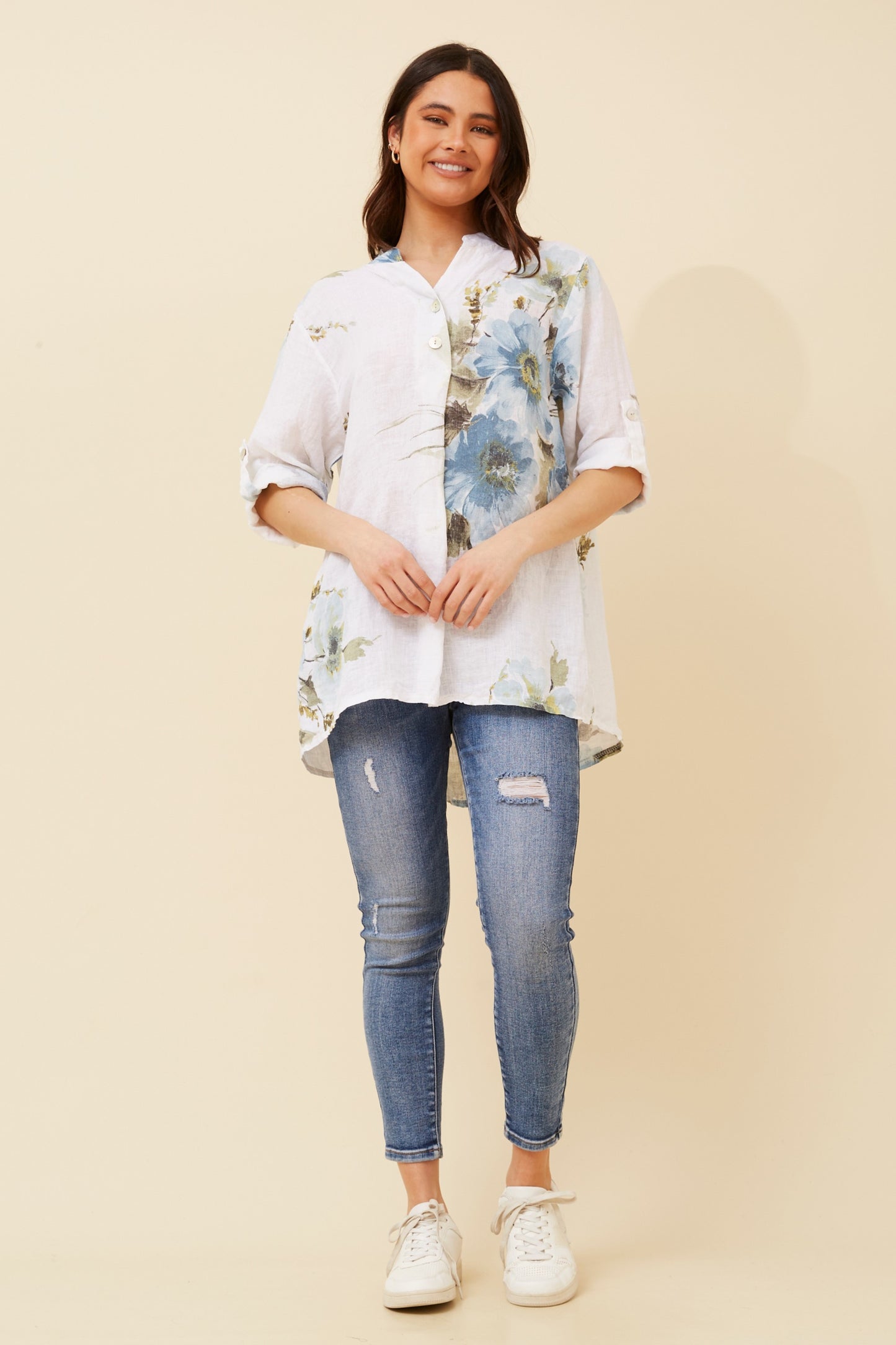 Isotta Italian Floral Shirt T516411