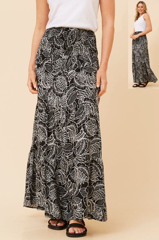 Samantha Floral Maxi Skirt - S525067