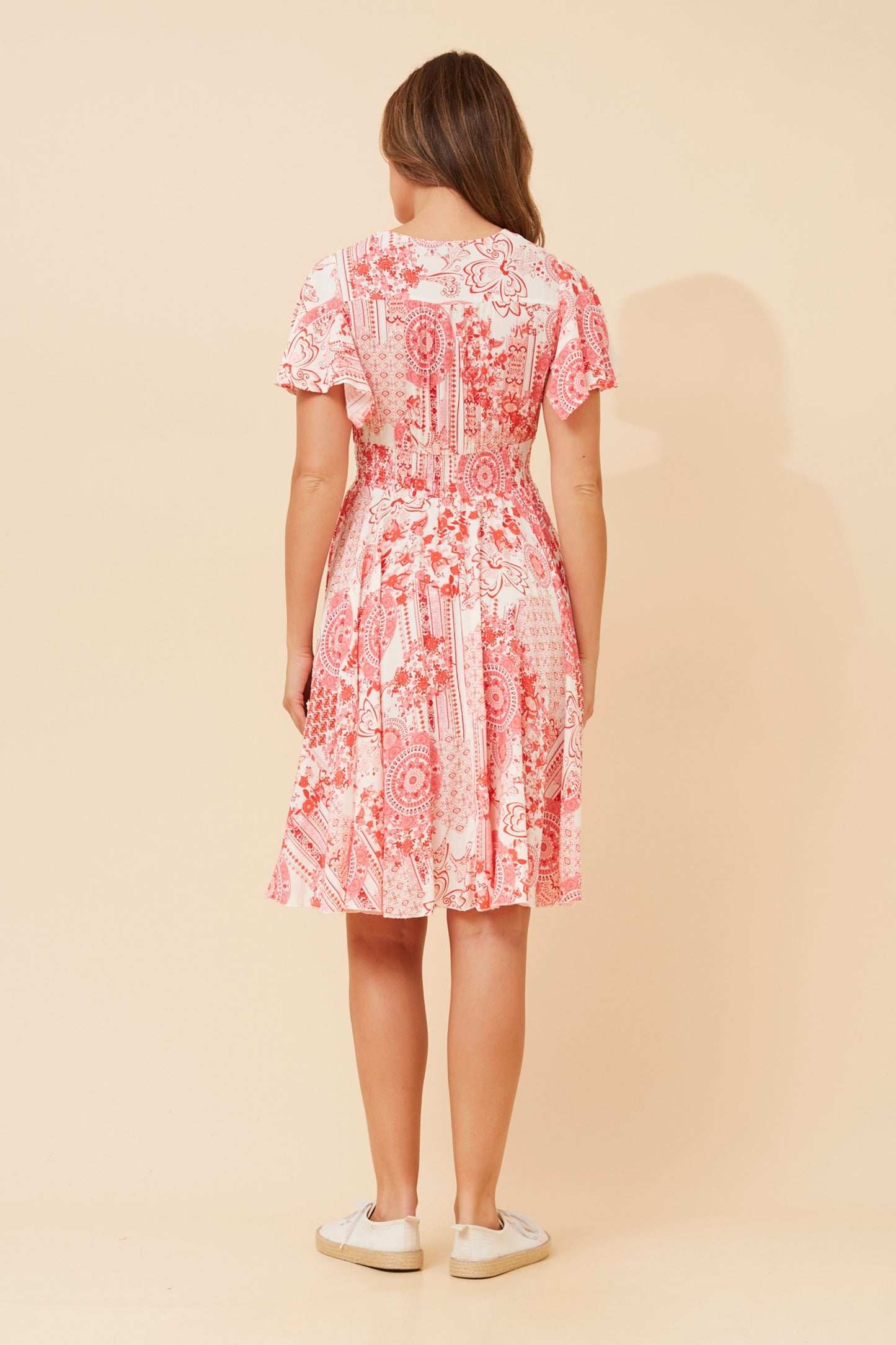 Ivona Abstract Boho Dress - D523286