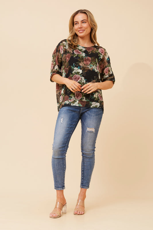 Livia Floral Top T735214