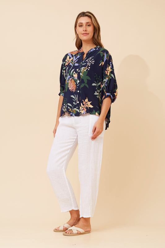 Rosa Floral Print Shirt- T524831