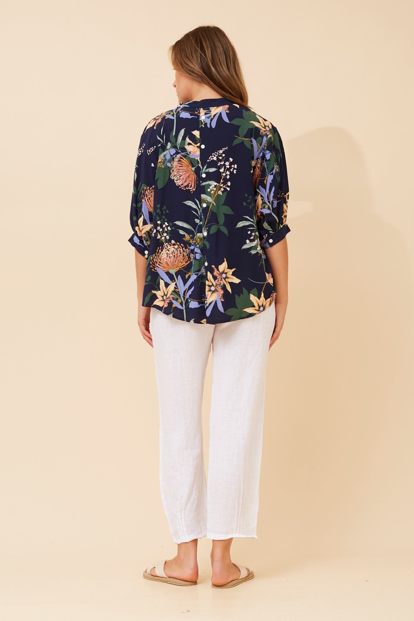 Rosa Floral Print Shirt- T524831