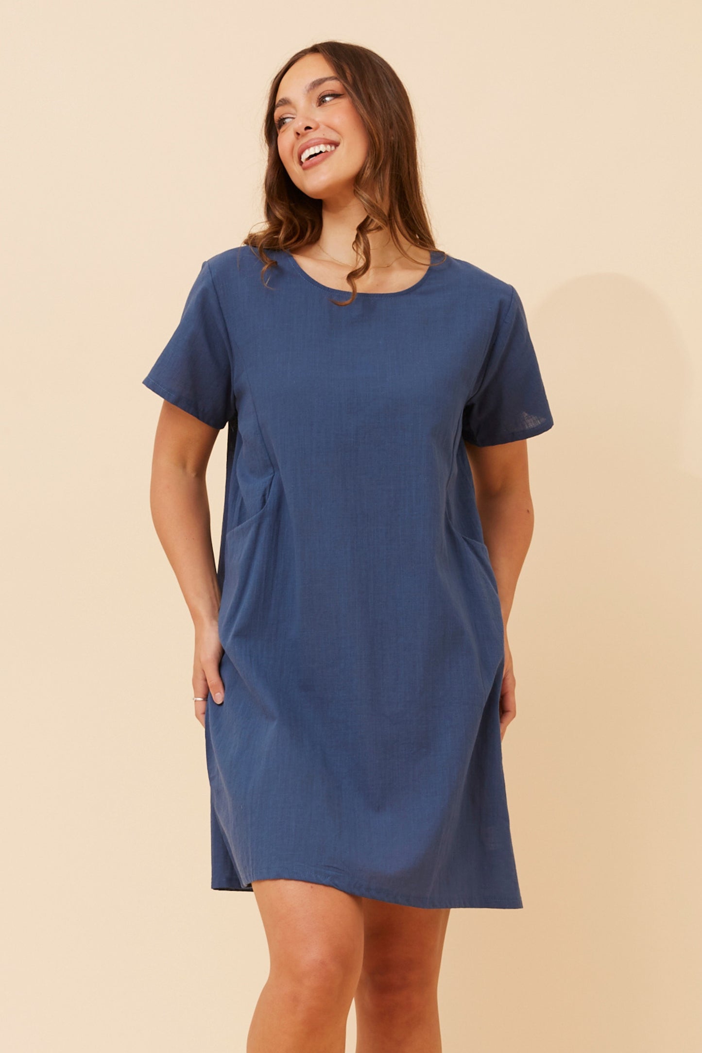 Serra Tunic Dress D523207 Indigo