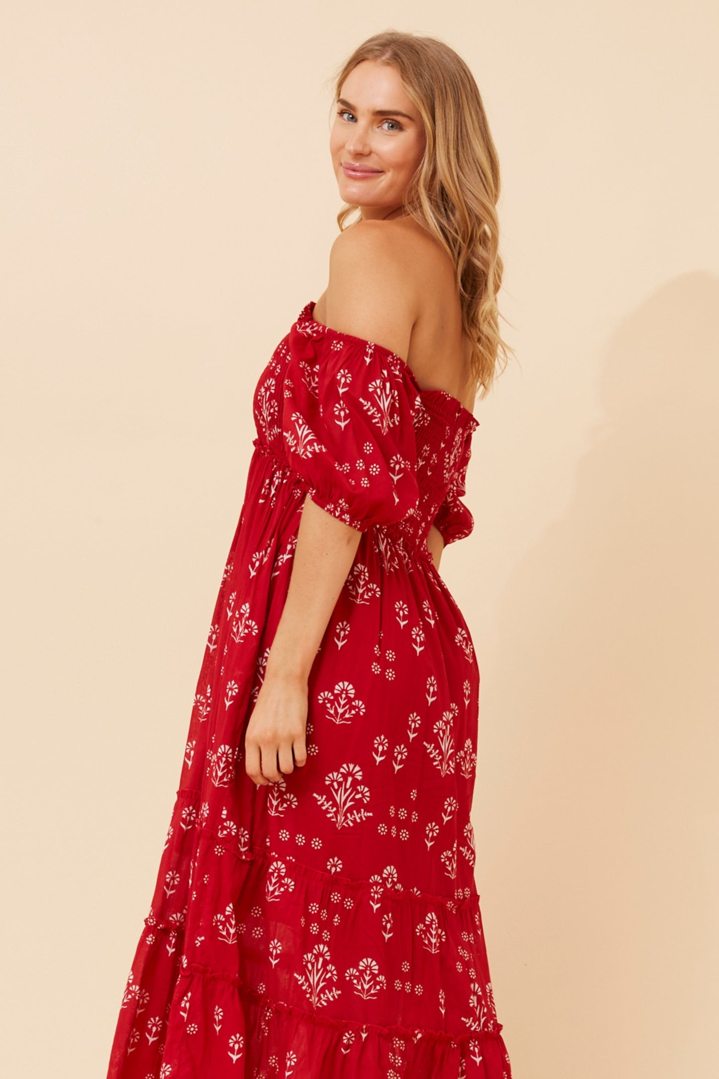 Priya Floral Maxi Dress D524299