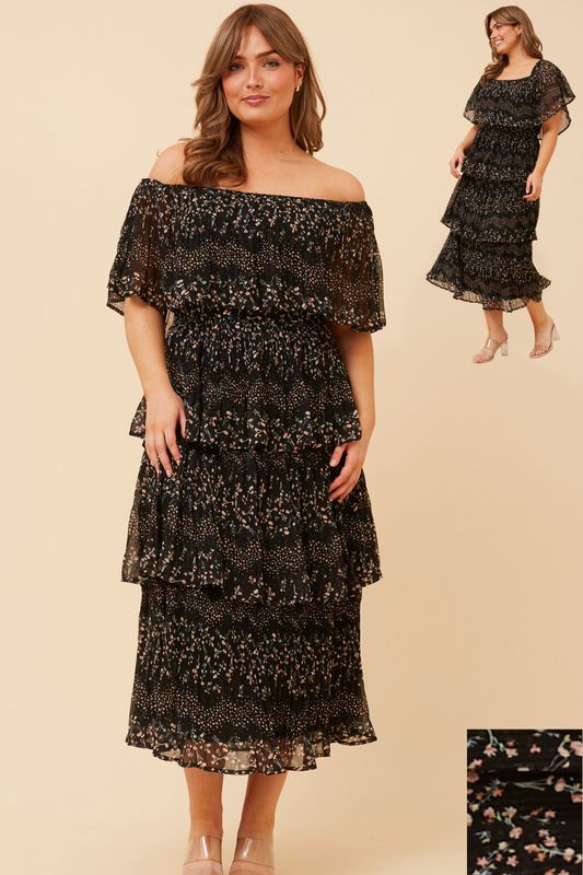 Valena Floral Dress D735434