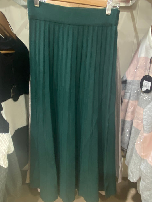 Demi Knit Skirt Emerald KN1904