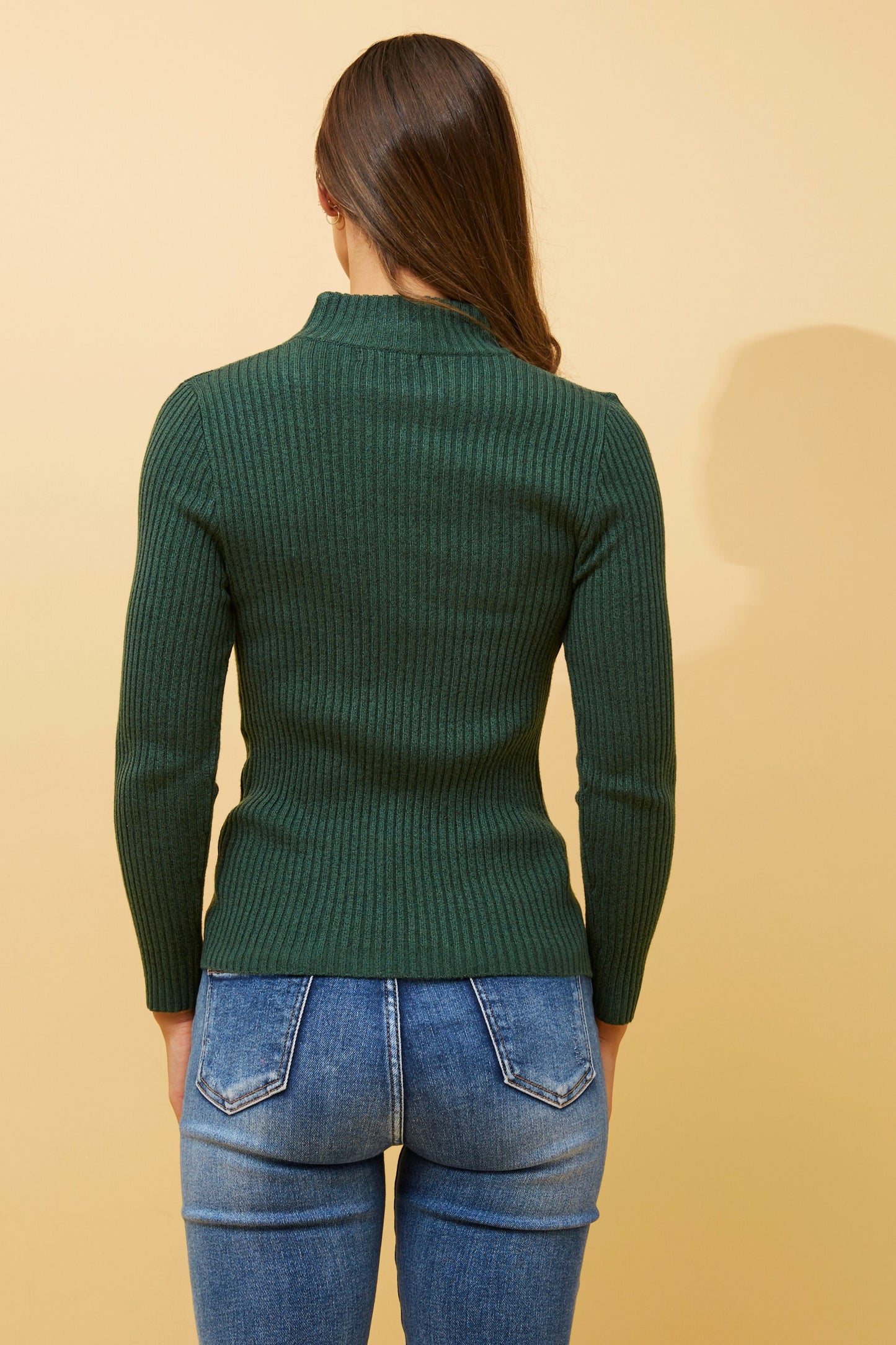 Alba Knit Jumper Dark Green KP508787