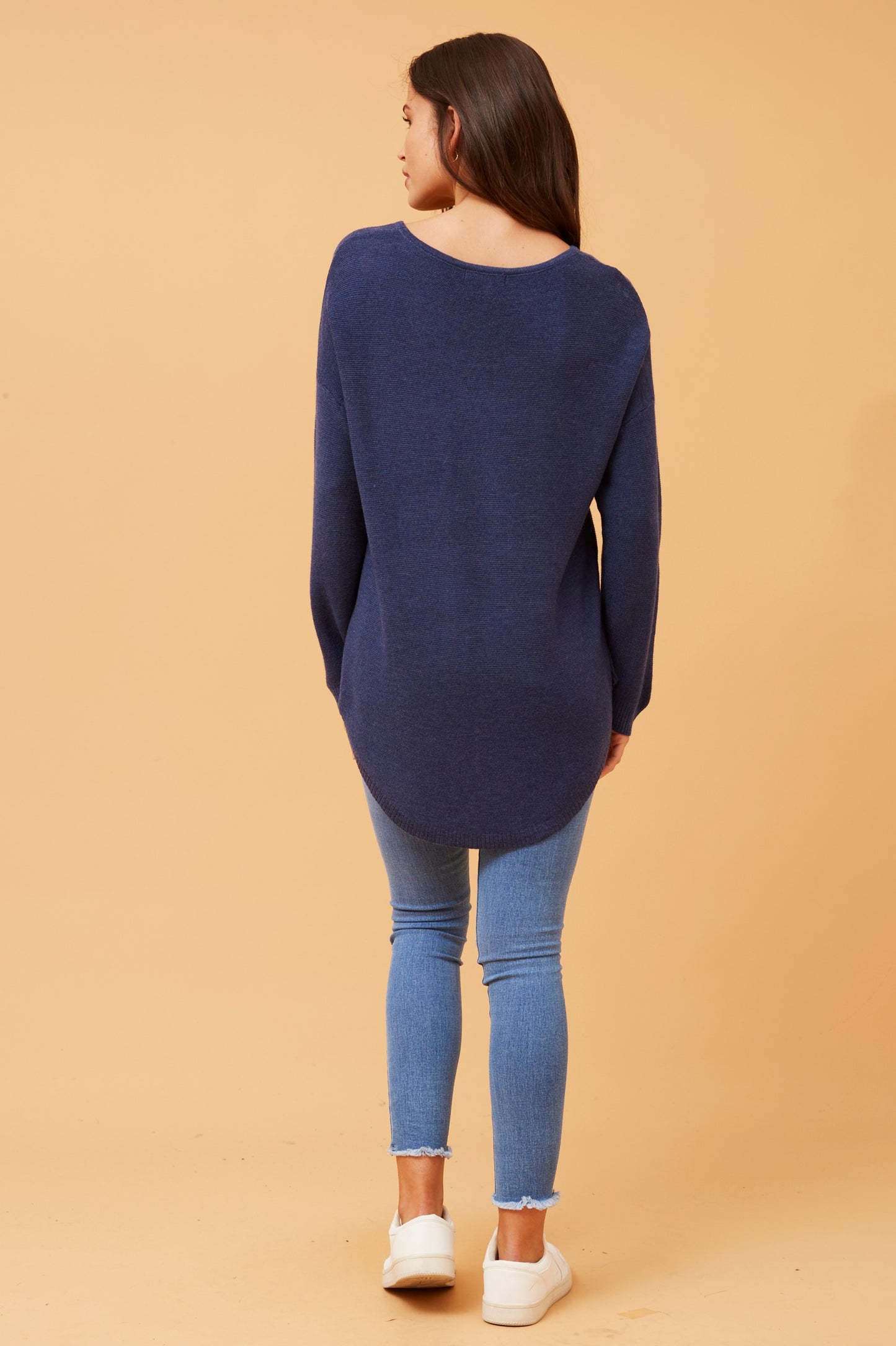 Ariana Knit Jumper - Indigo KP509280