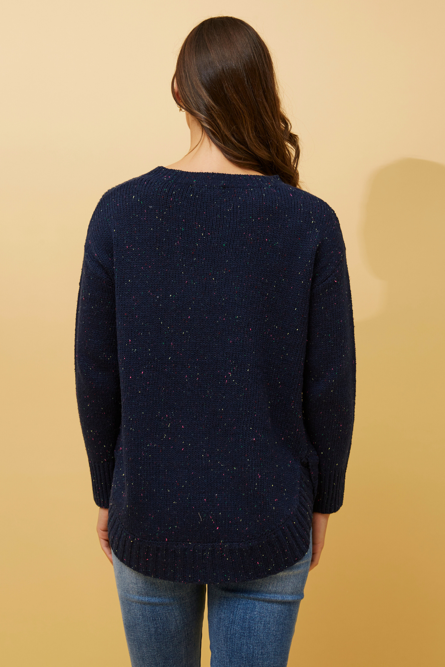 Levo Speckled Knit Jumper KP514085