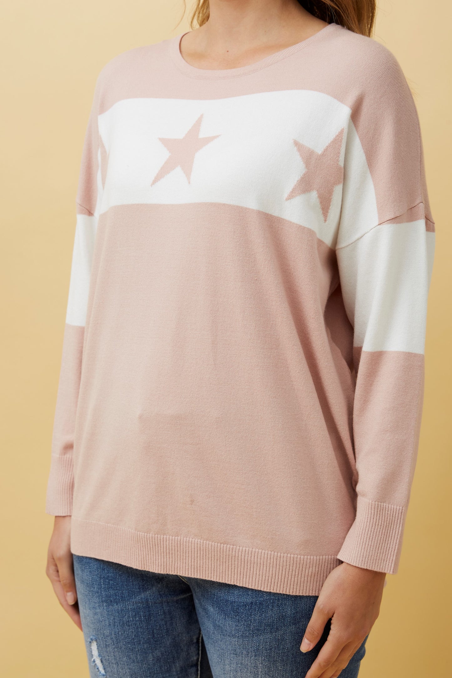 Eliza Star Knit Jumper KP732109