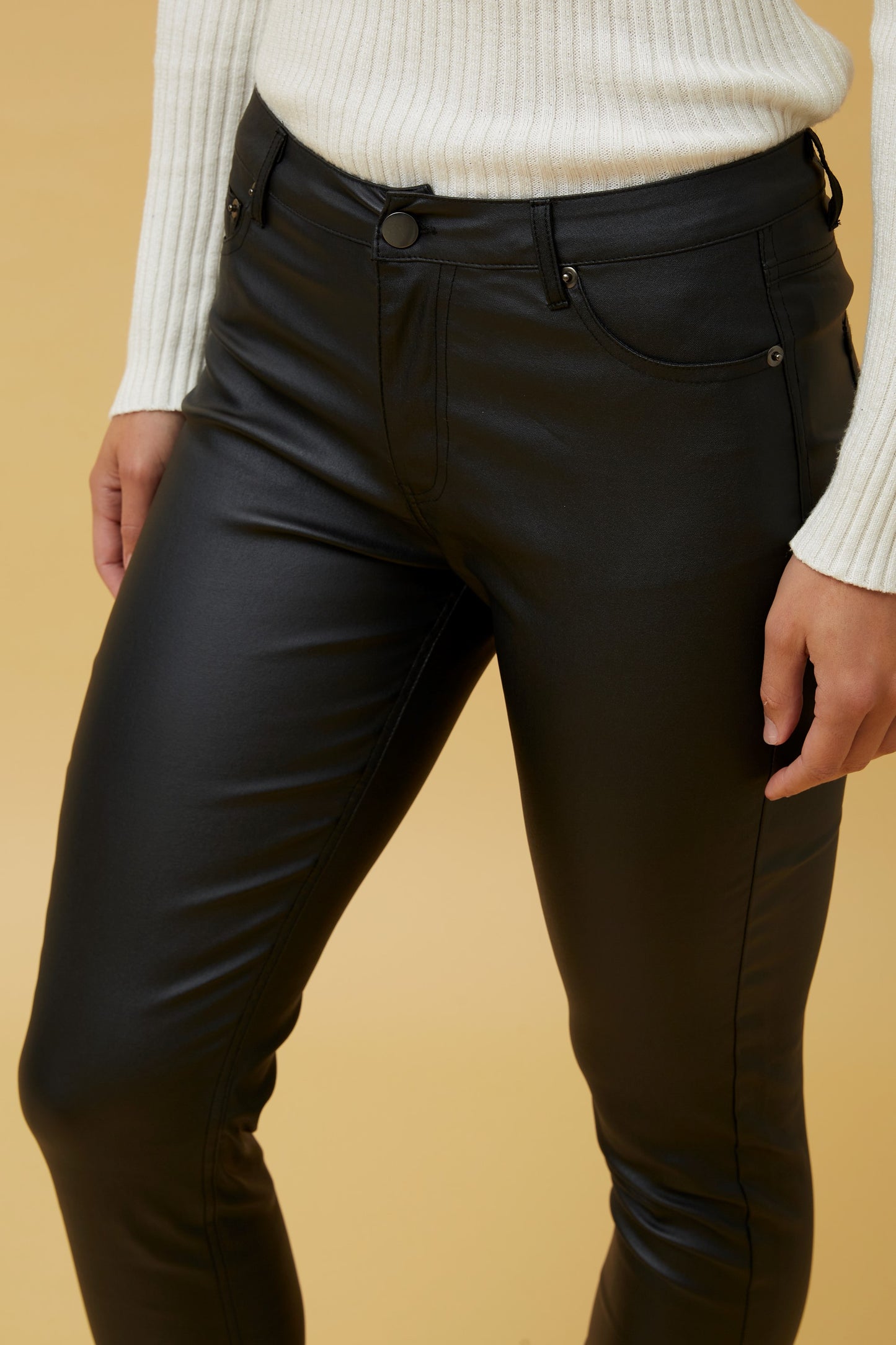 Wet look Pant P508130