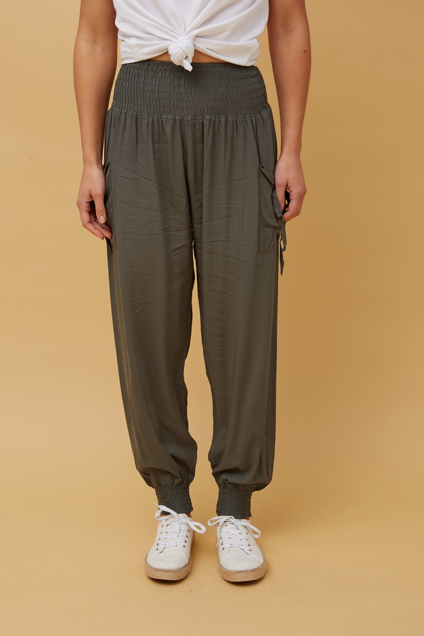 Harem Pants - Khaki P510678