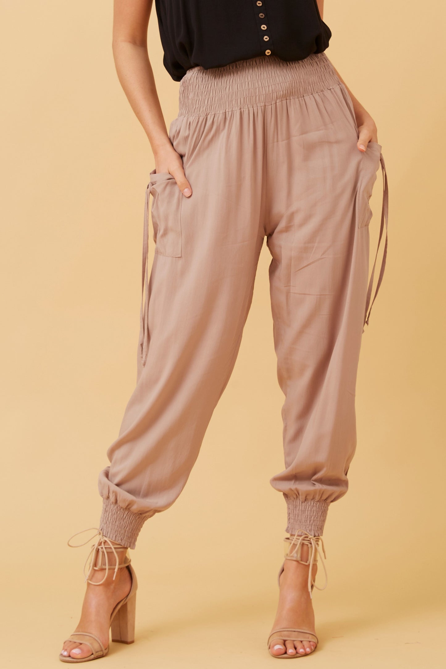 Harem Pants Mocha P510678