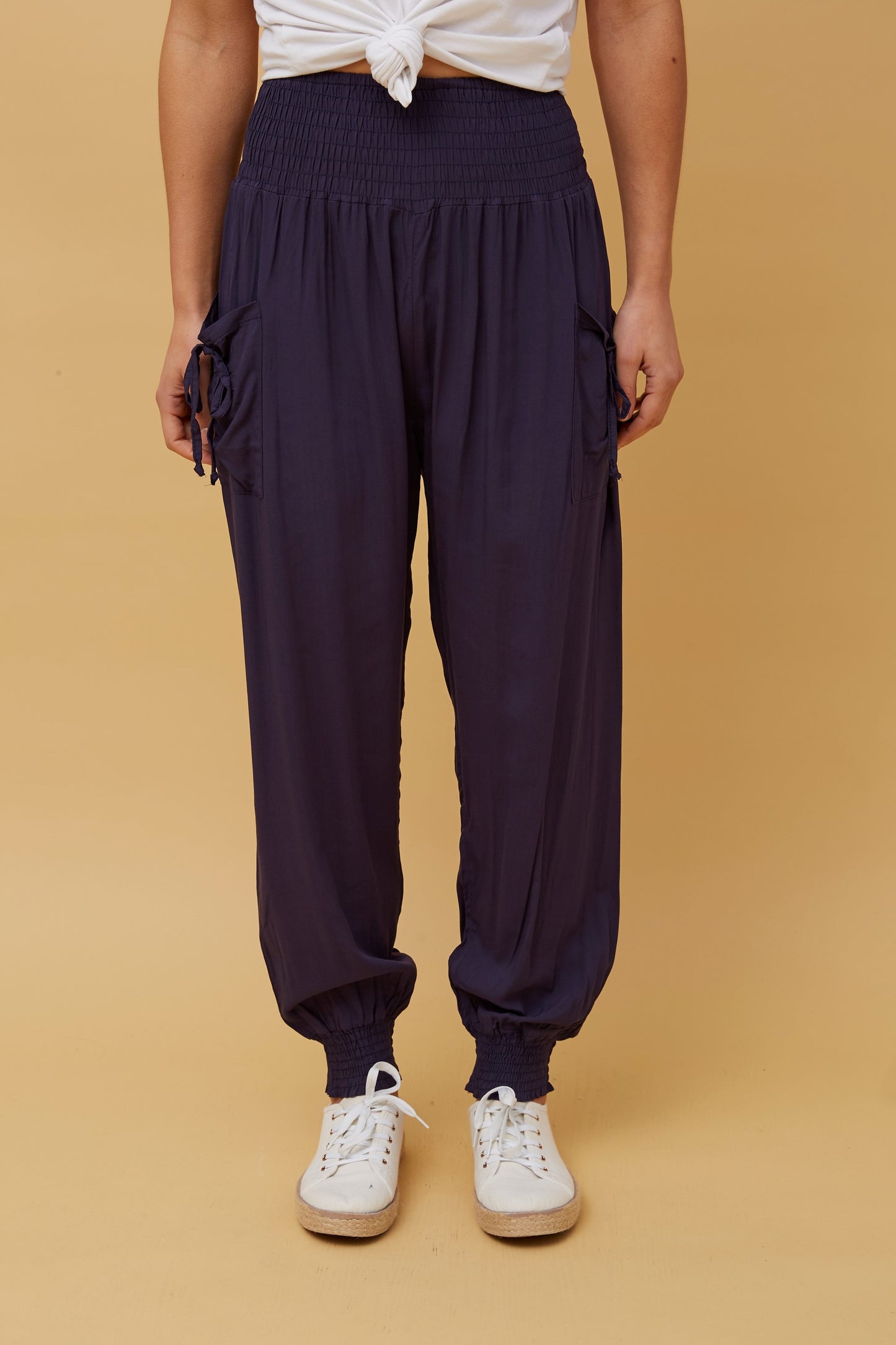 Harem Pants - Navy P510678