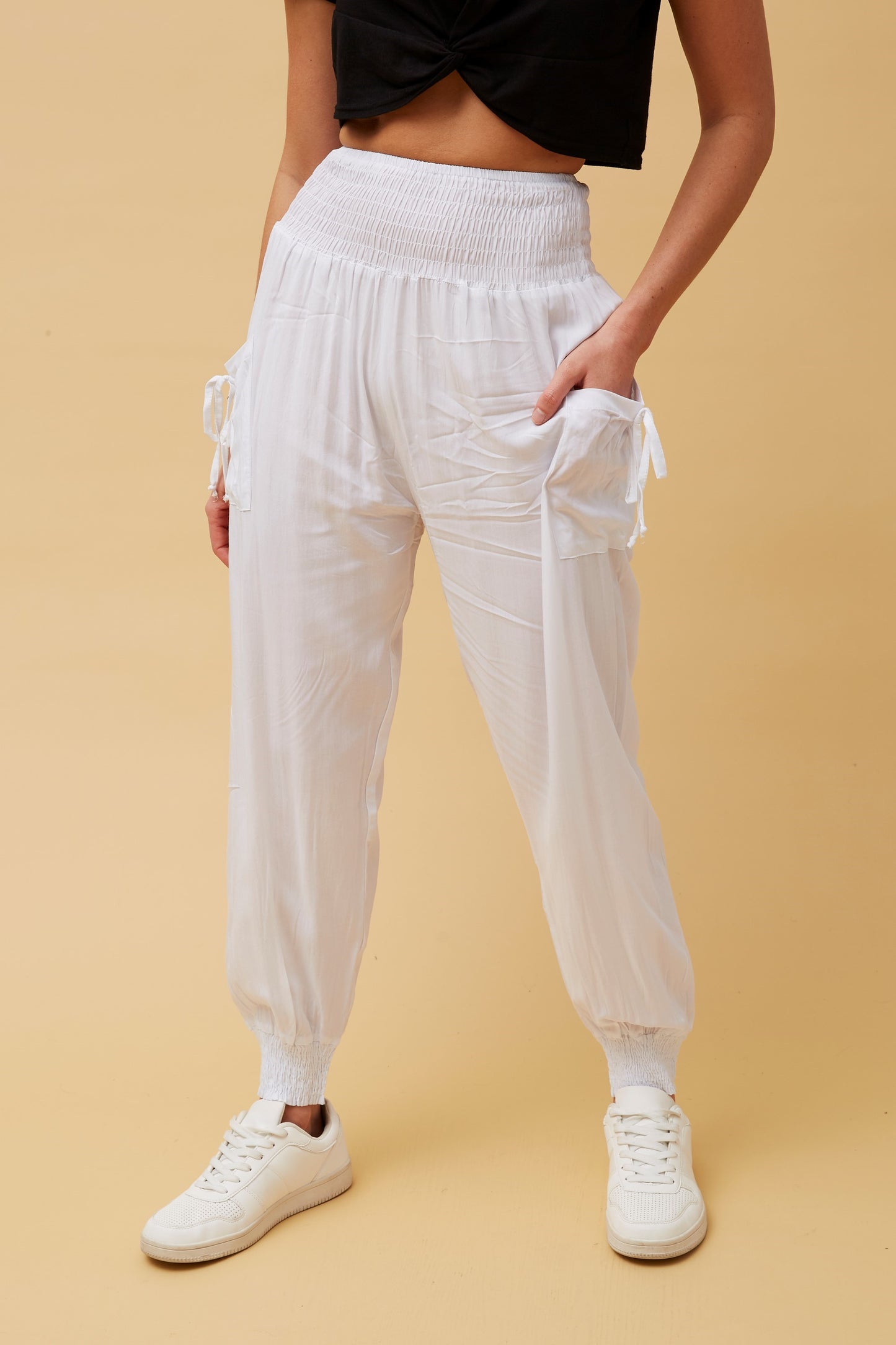 Harem Pants P510678 - White