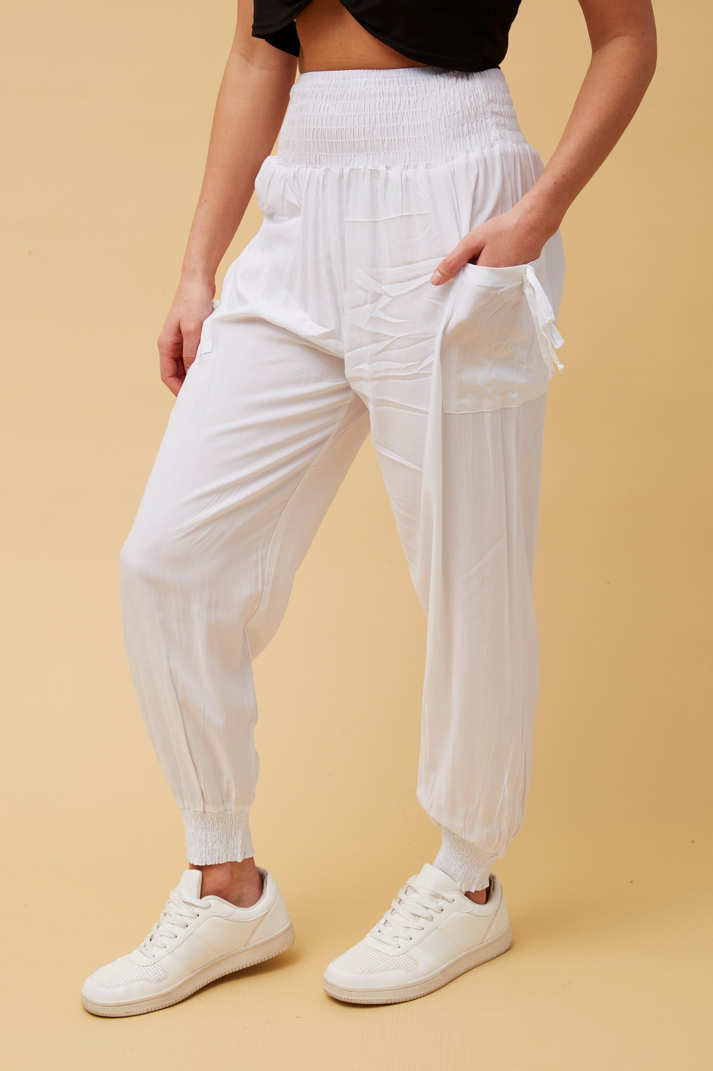 Harem Pants P510678 - White