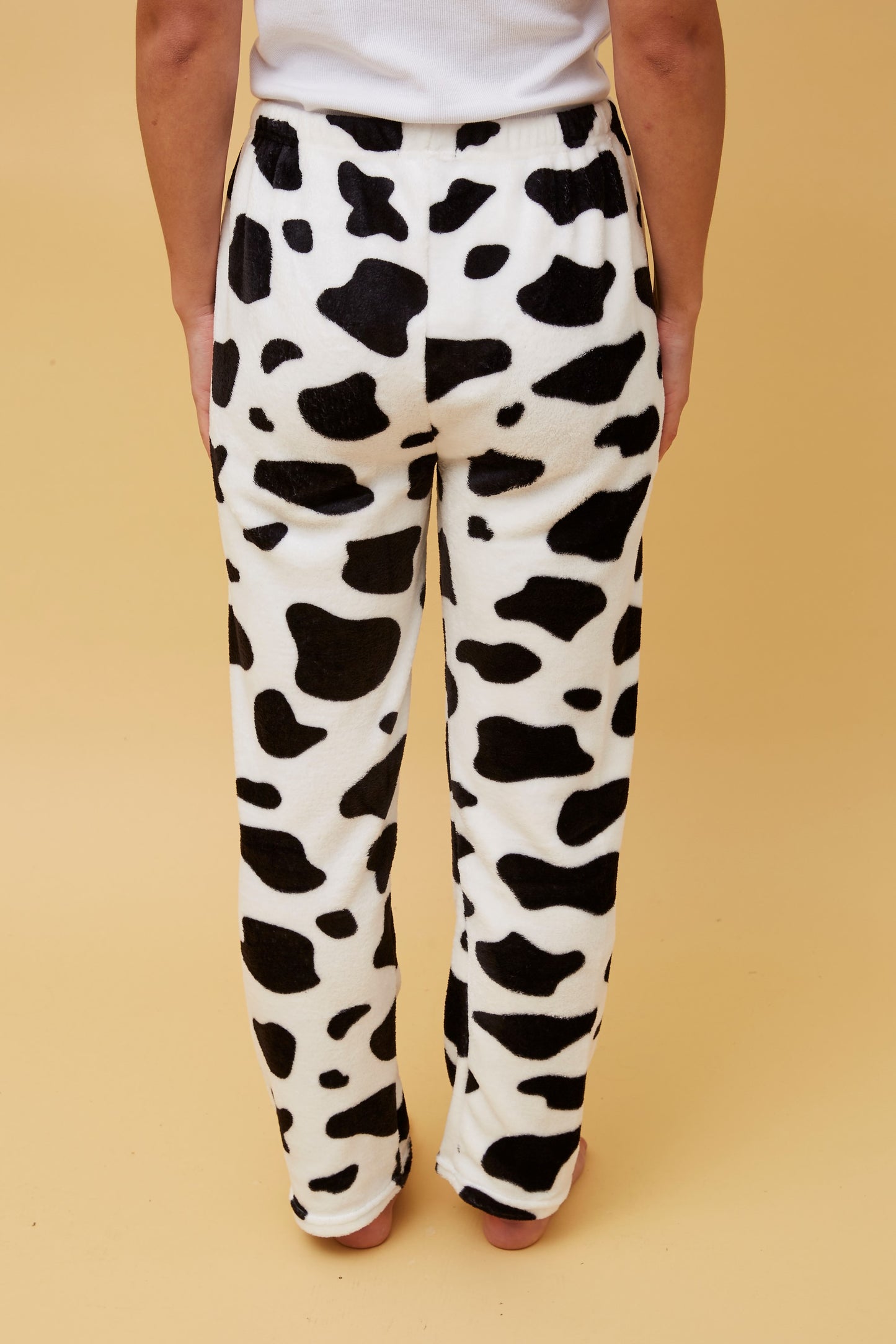 Cow Print Fluffy Pyjama Pant P511390