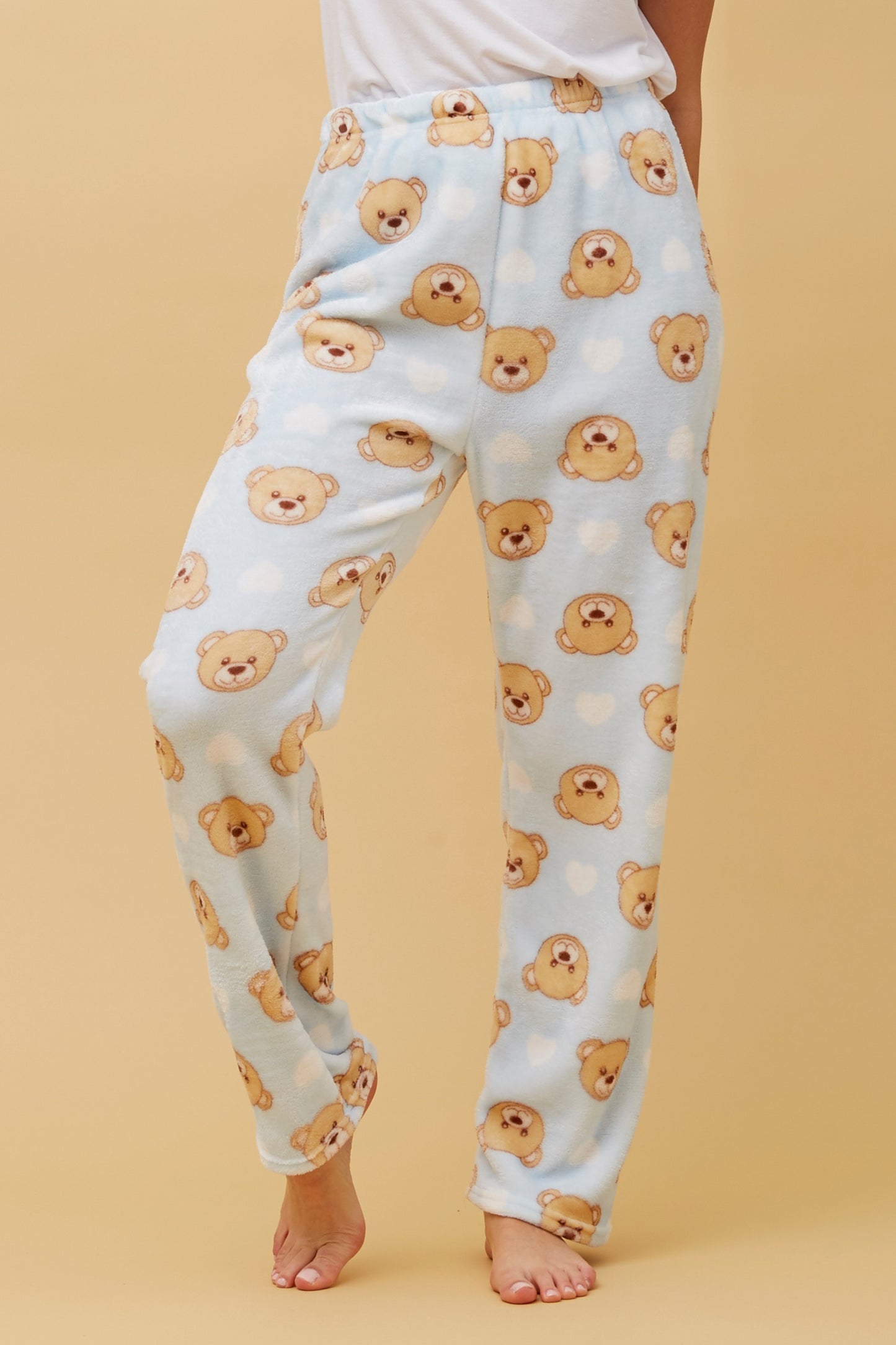 Fluffy Pyjama Pant Light Blue P515299