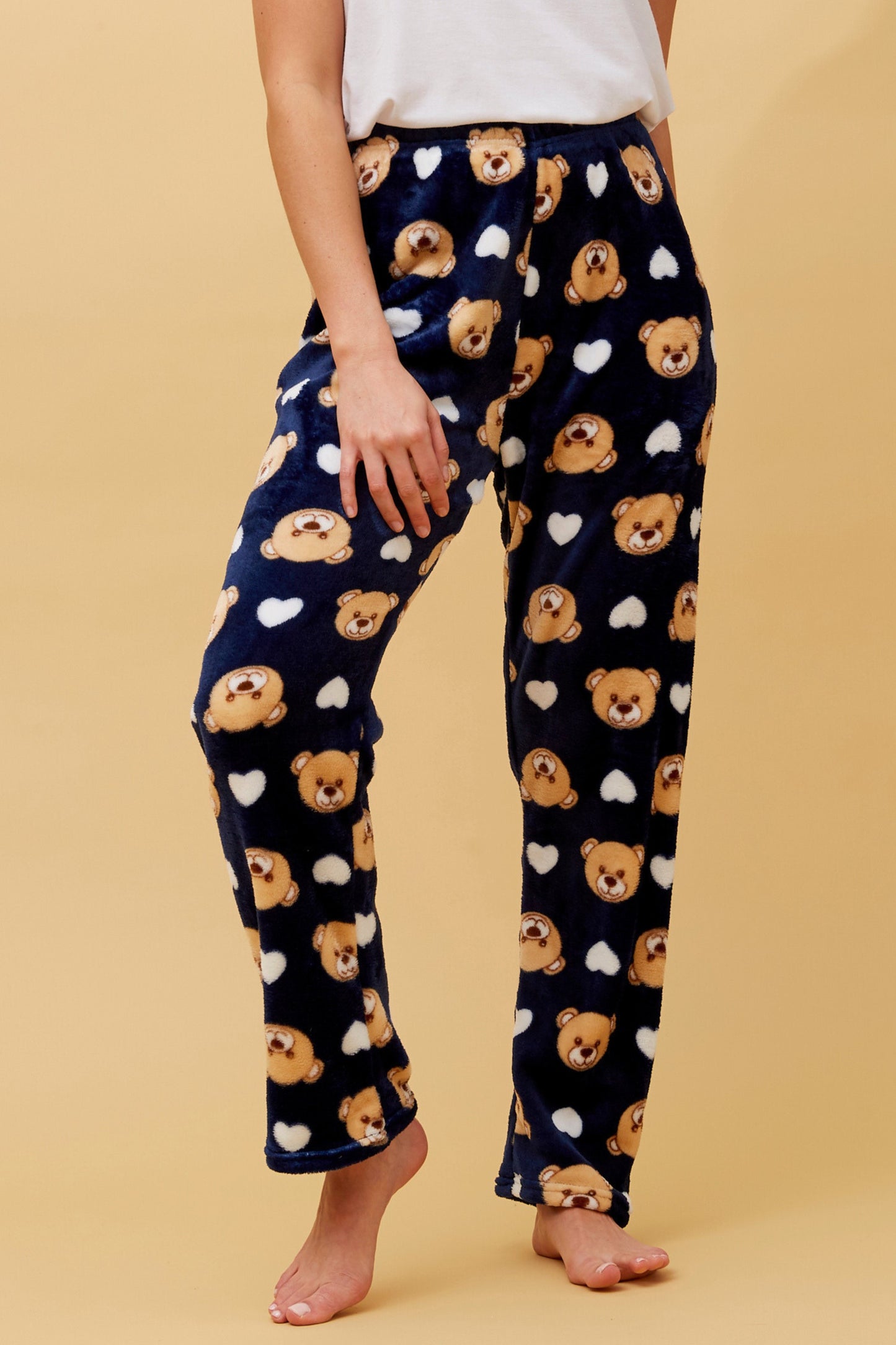 Fluffy Pyjama Pant Navy P515299