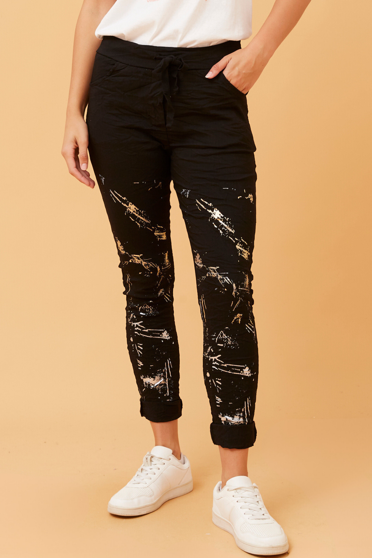 Foil Print Jogger Pant P518794