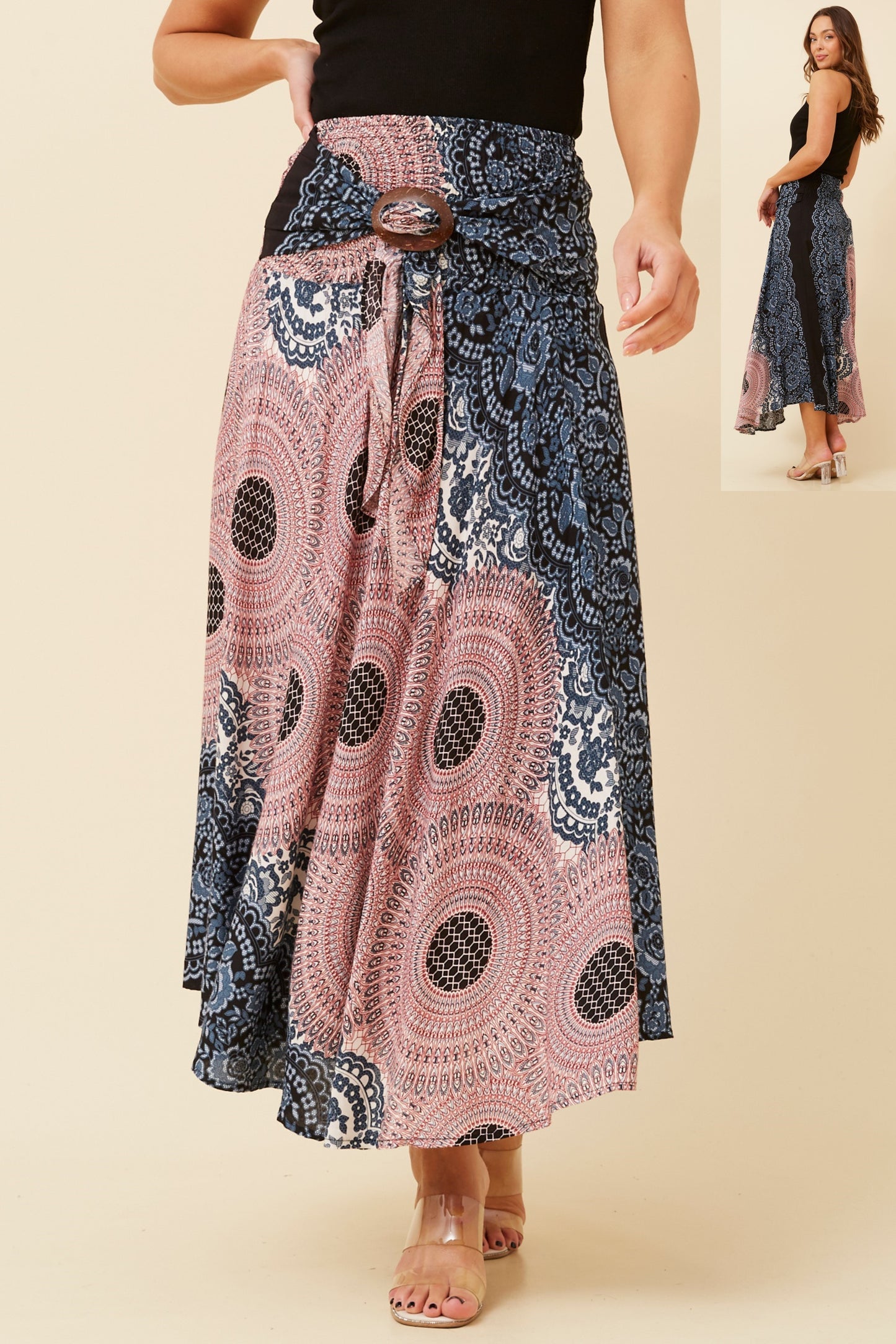 Boho Maxi Skirt S510707