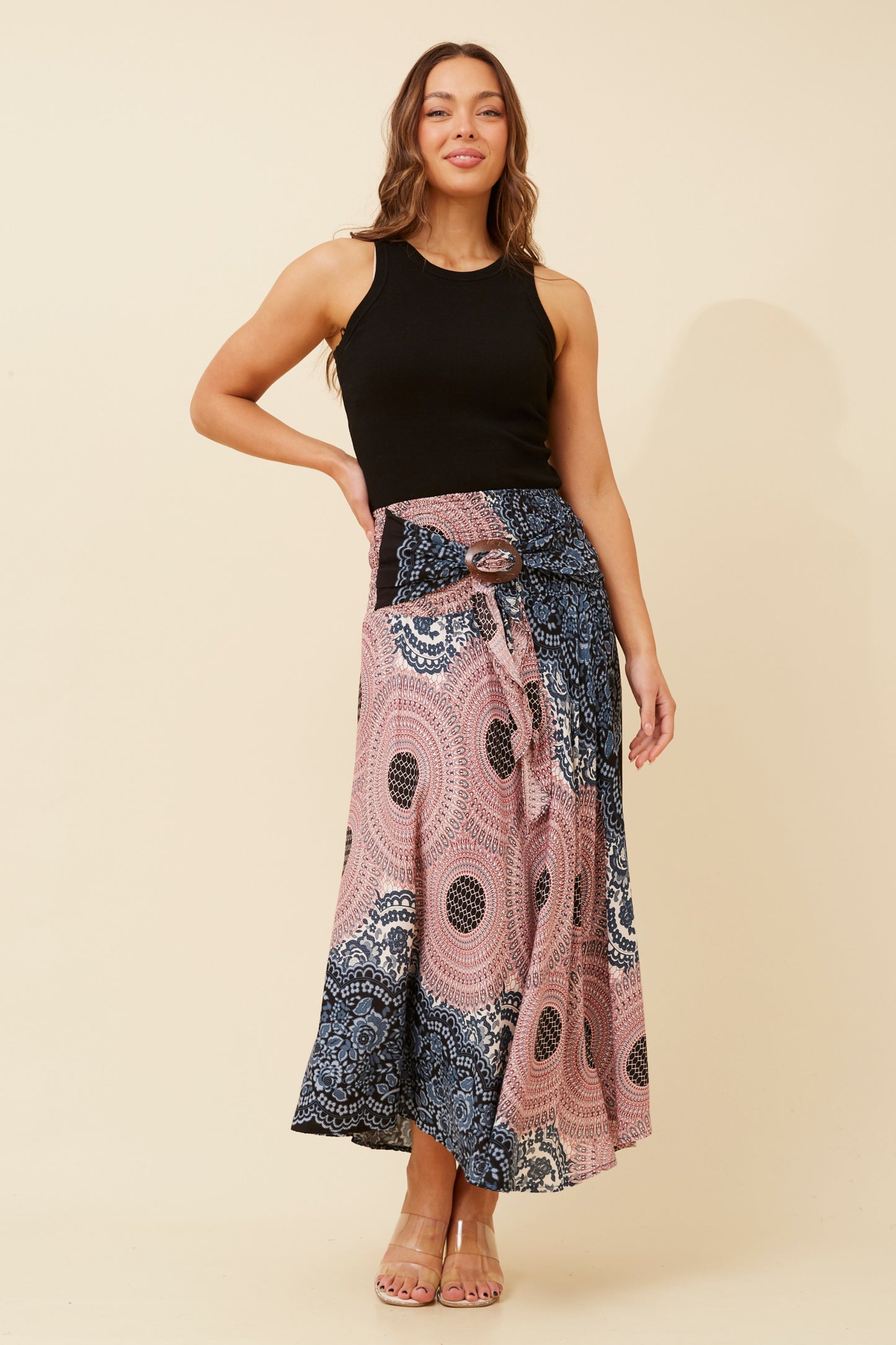 Boho Maxi Skirt S510707