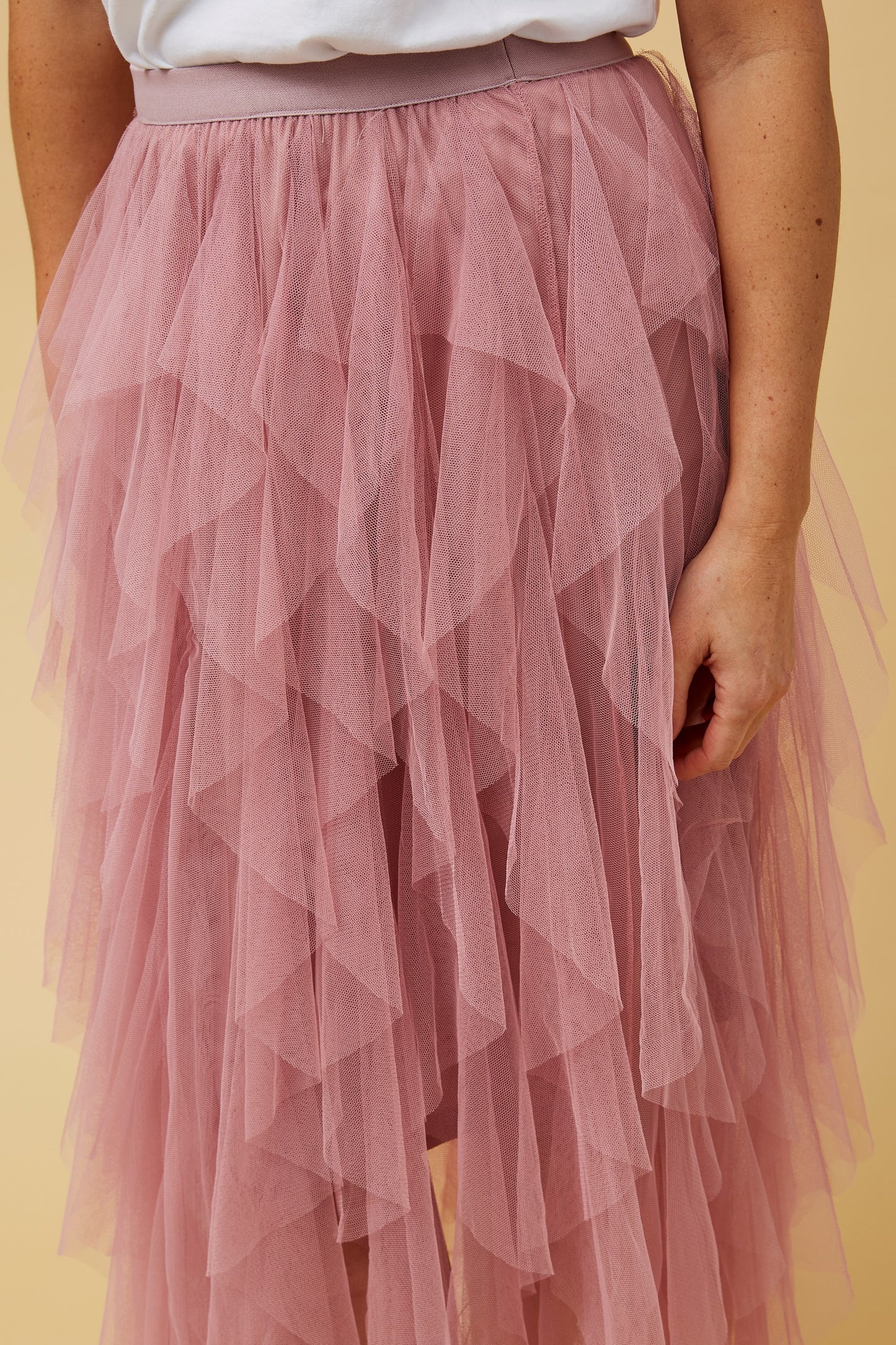 Milano Tulle Skirt - Pink S727969