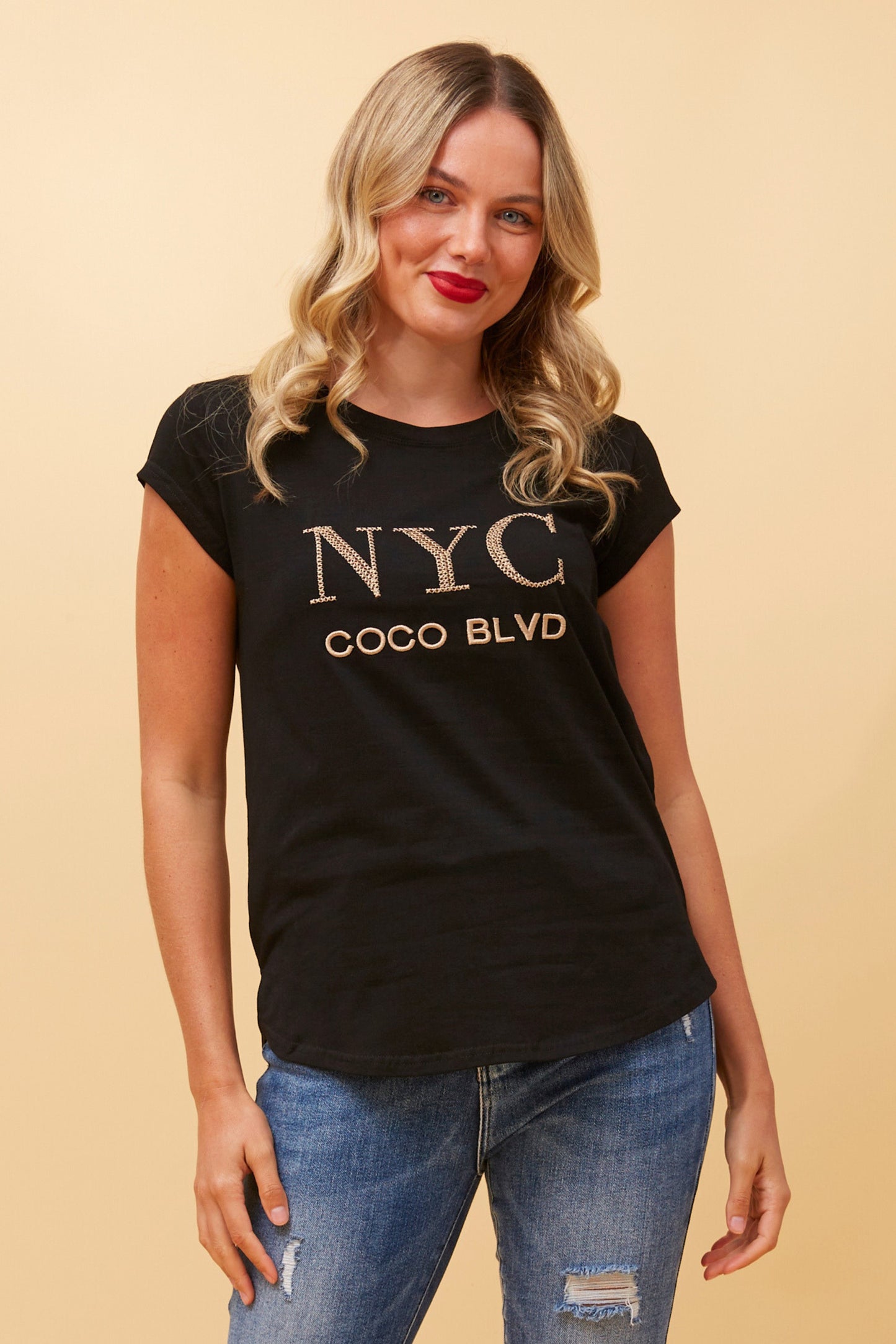 NYC Coco T-Shirt Black T515769