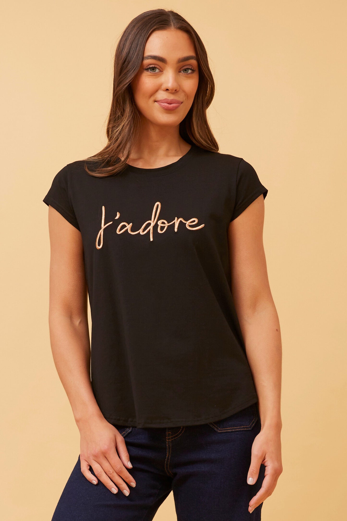 Jadore Graphic T-Shirt T516351 - Black