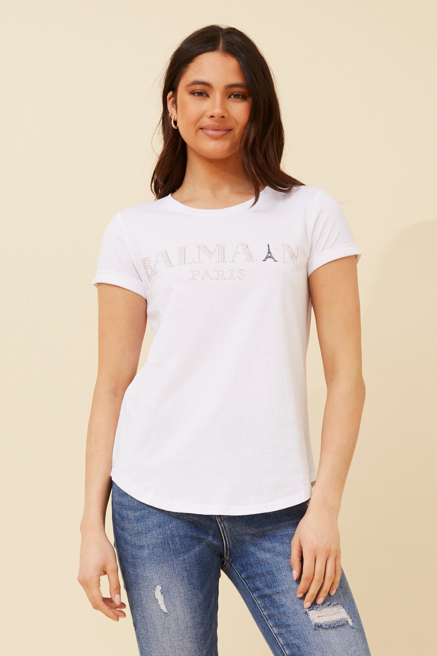 Balmain Paris T-Shirt - White T520128