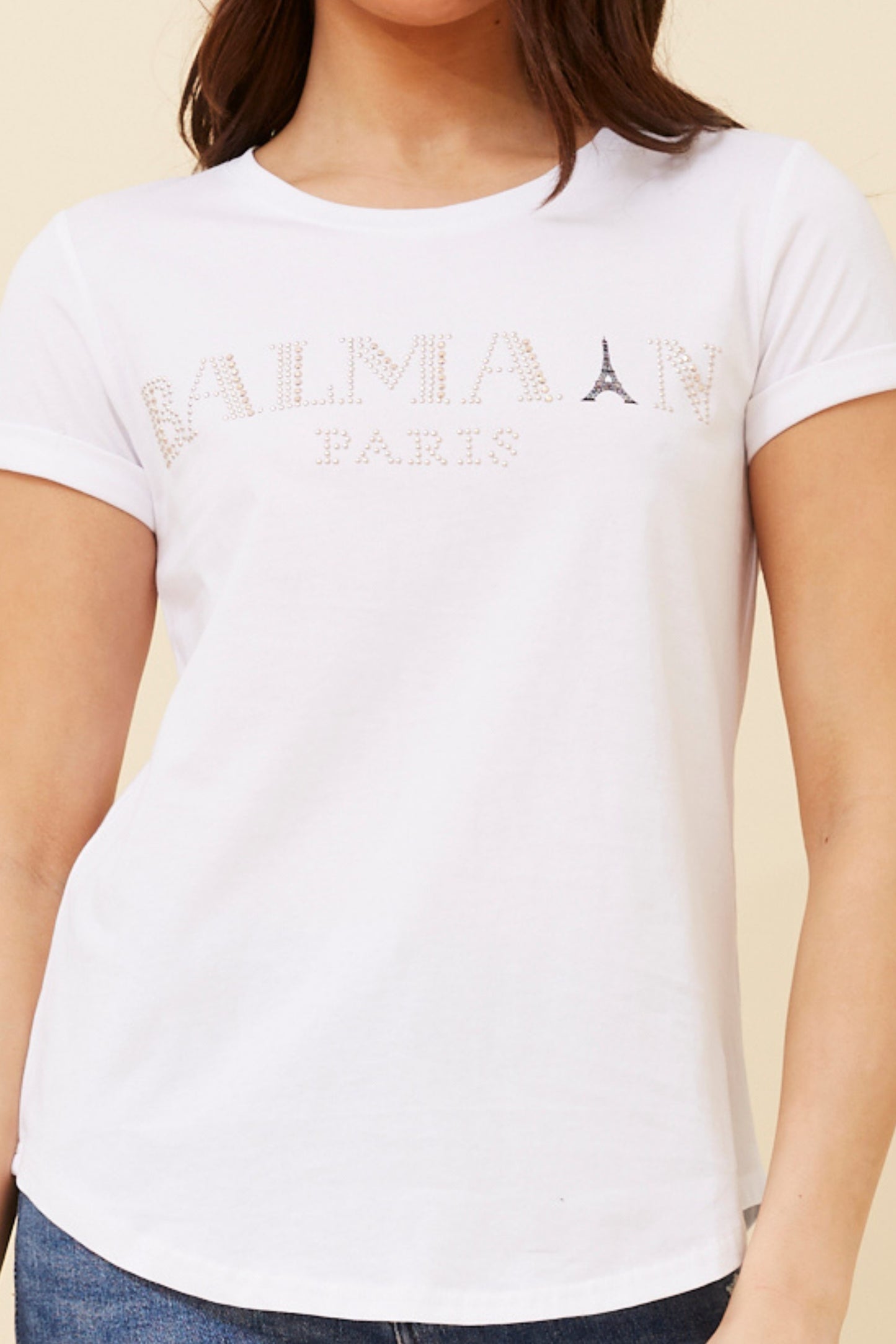 Balmain Paris T-Shirt - White T520128