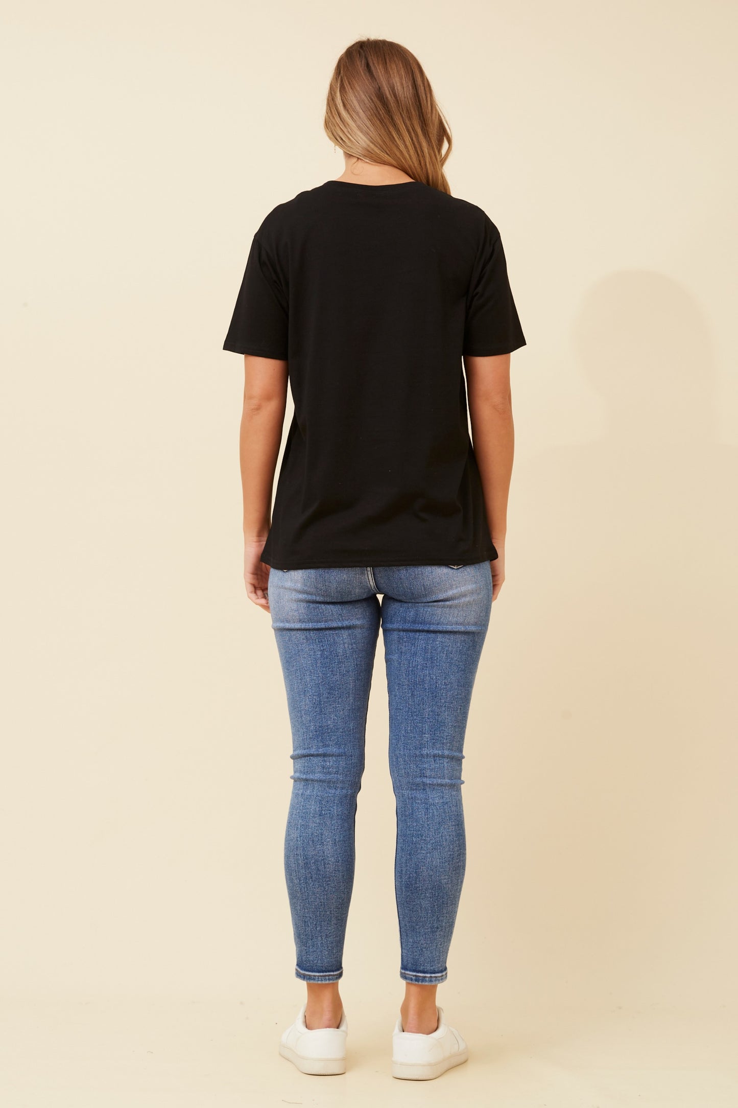 Jadore Graphic Tee T520133 - Black