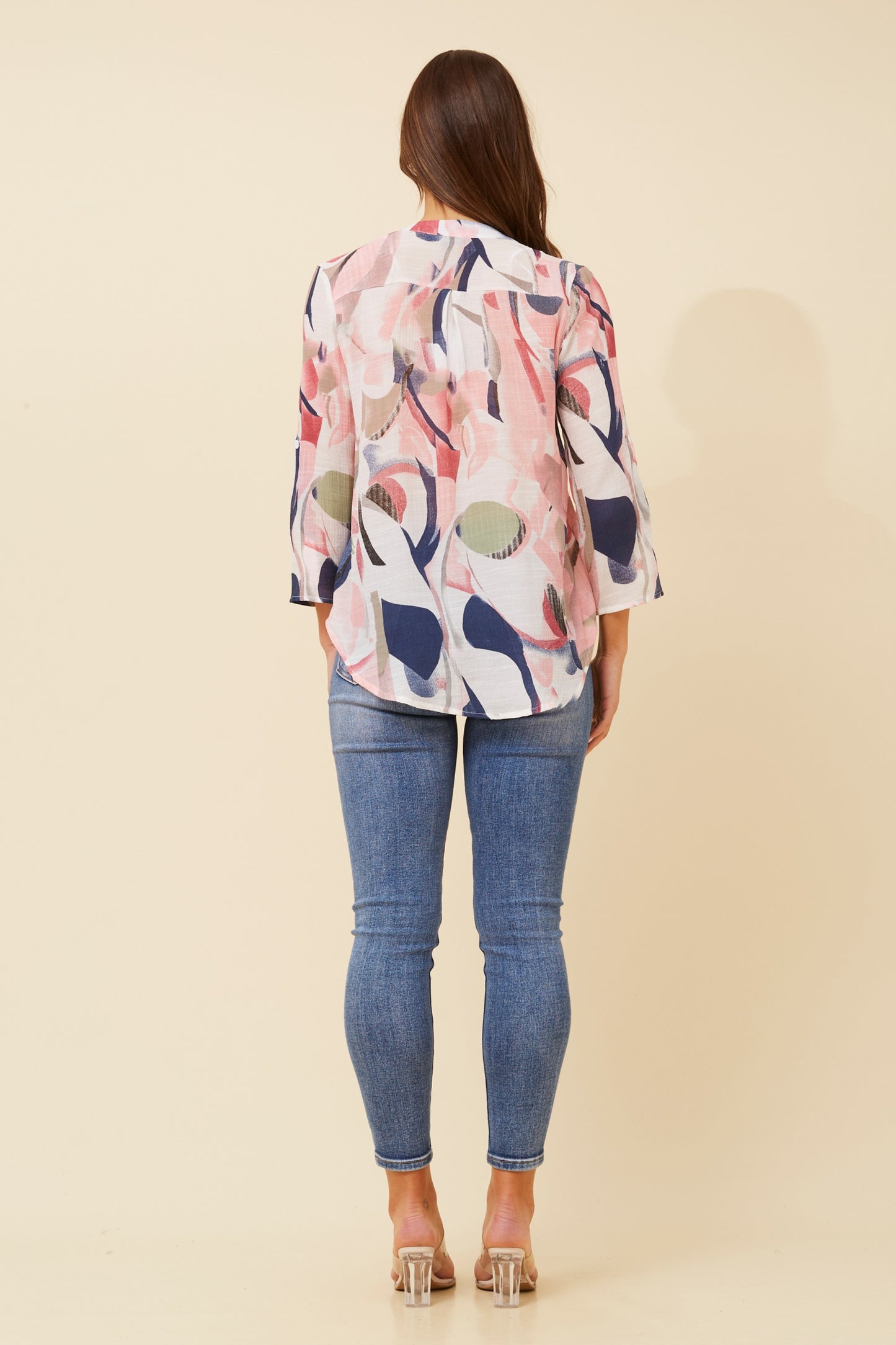 Ravi Abstract Printed Top T520600