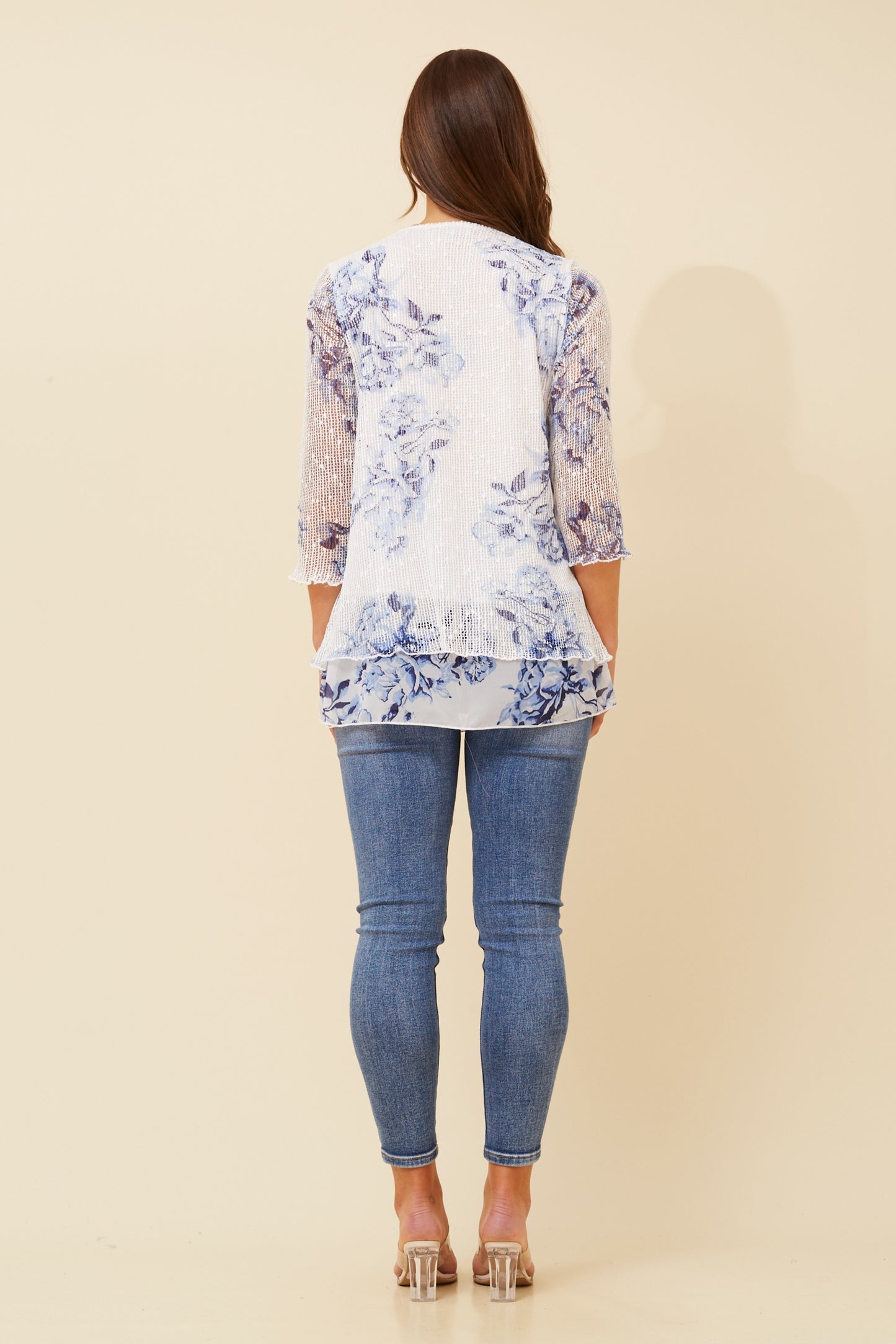 Kai Double Layer Top - Blue T521200