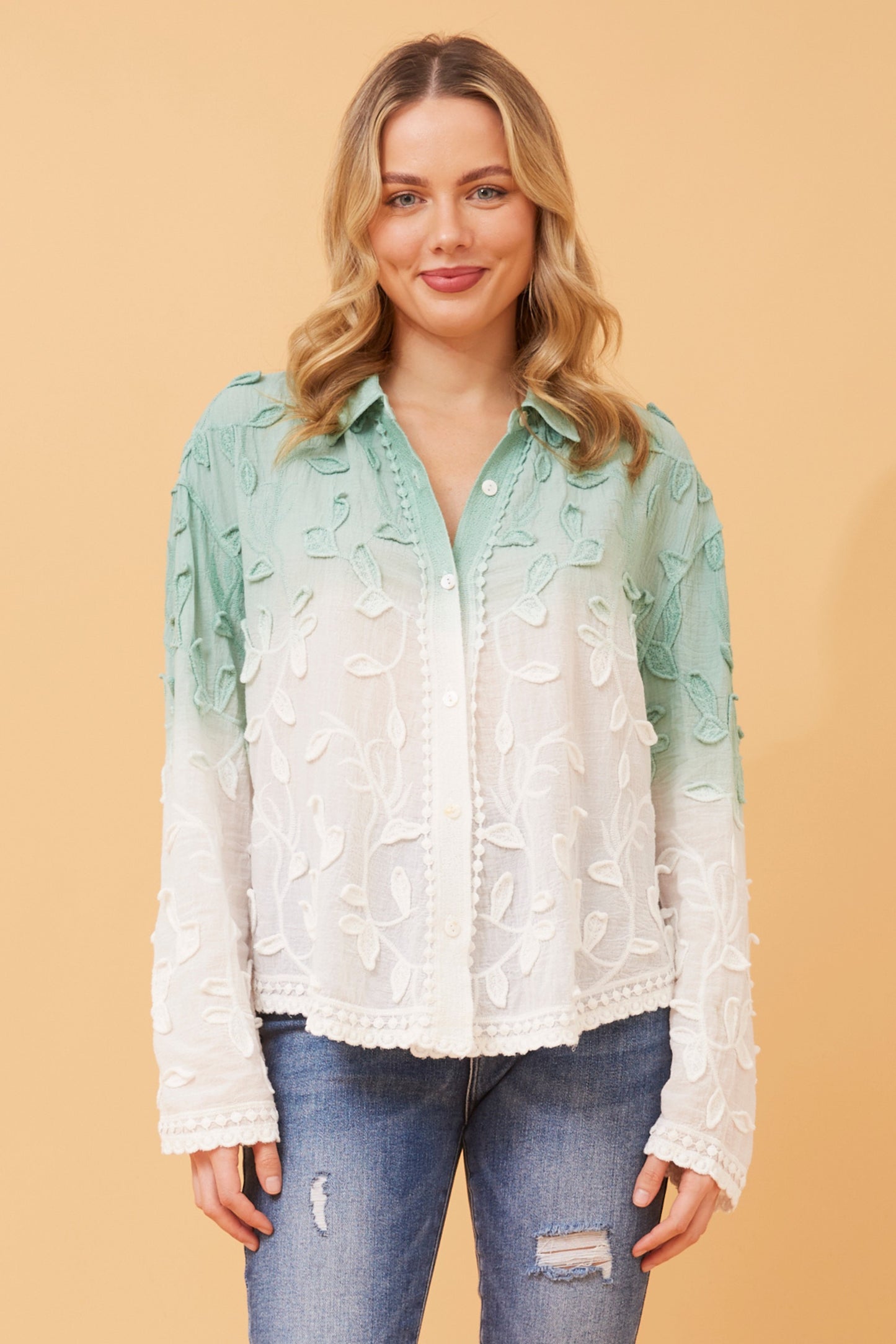 Chloe Embroidered Shirt T732962