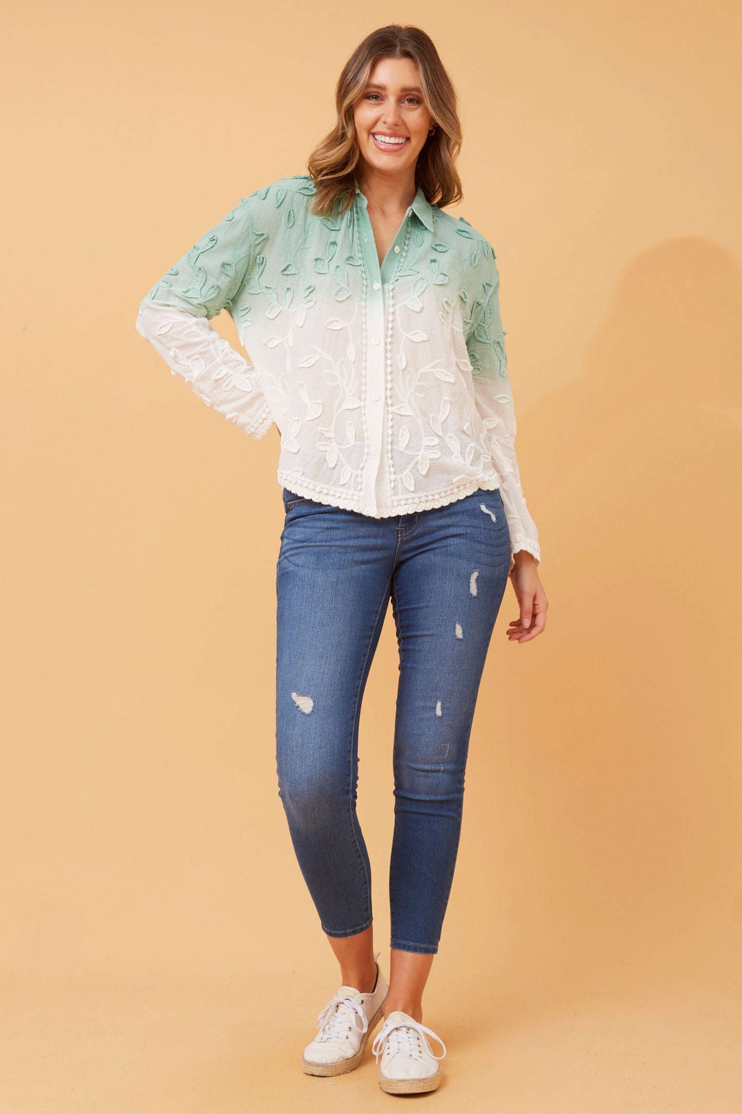 Chloe Embroidered Shirt T732962