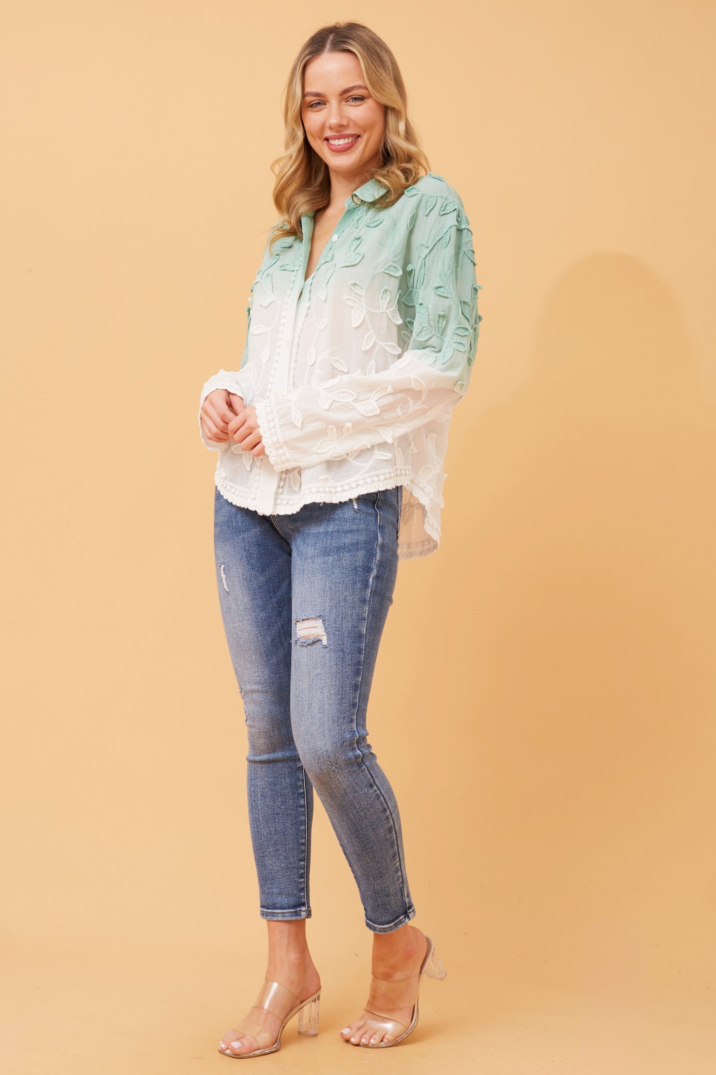 Chloe Embroidered Shirt T732962