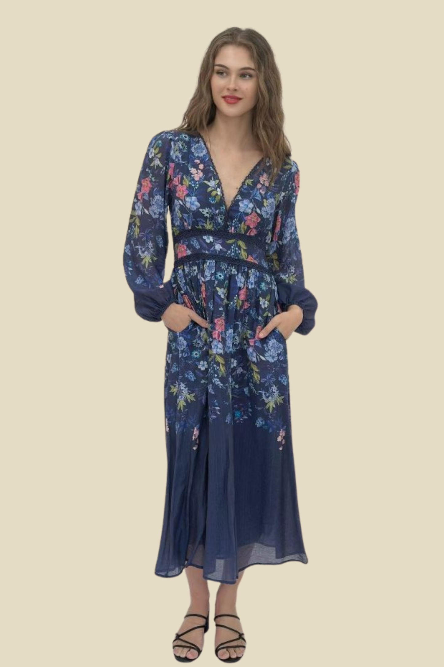 Stella Floral Printed Party Dress 37736