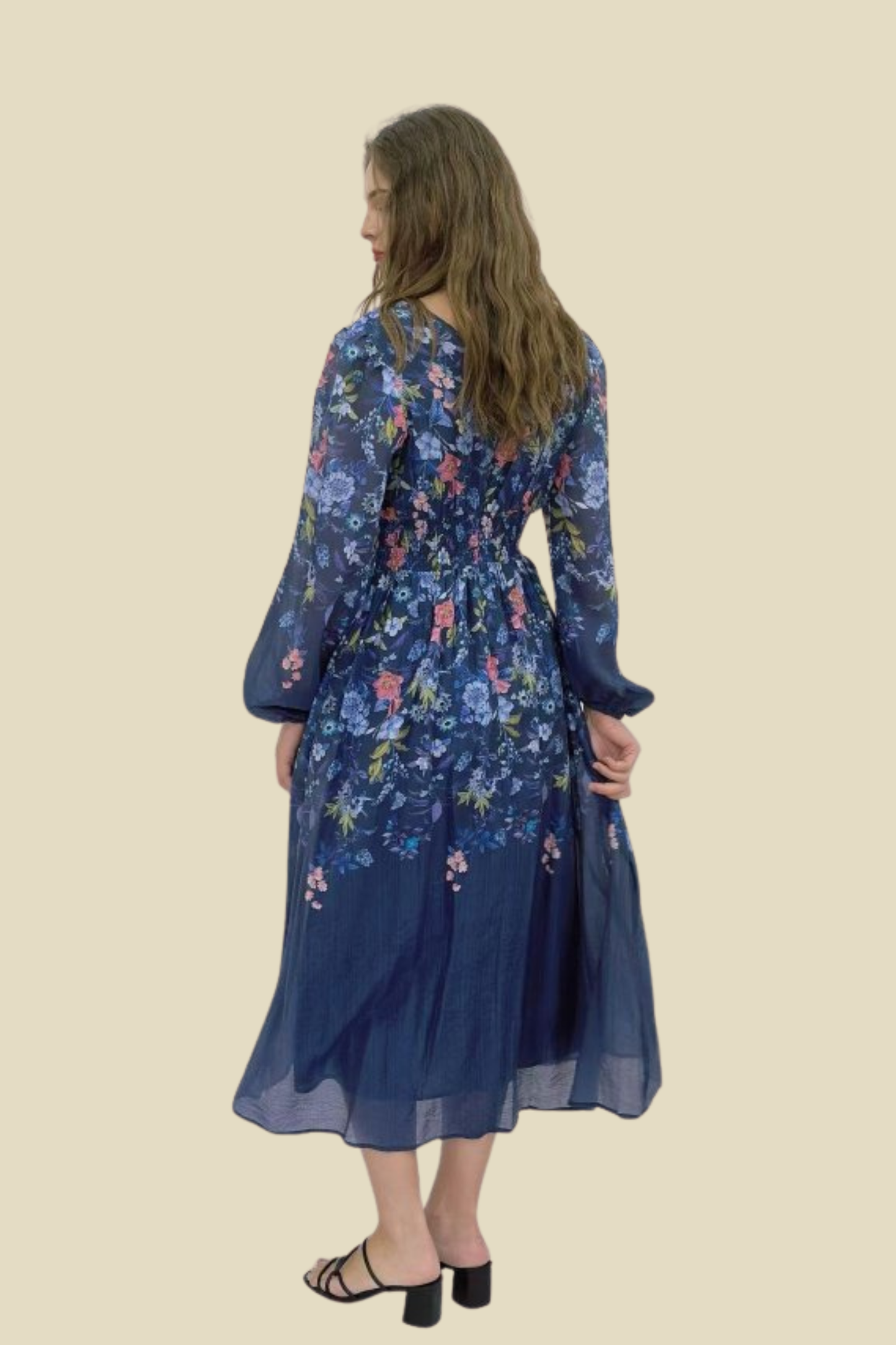 Stella Floral Printed Party Dress 37736